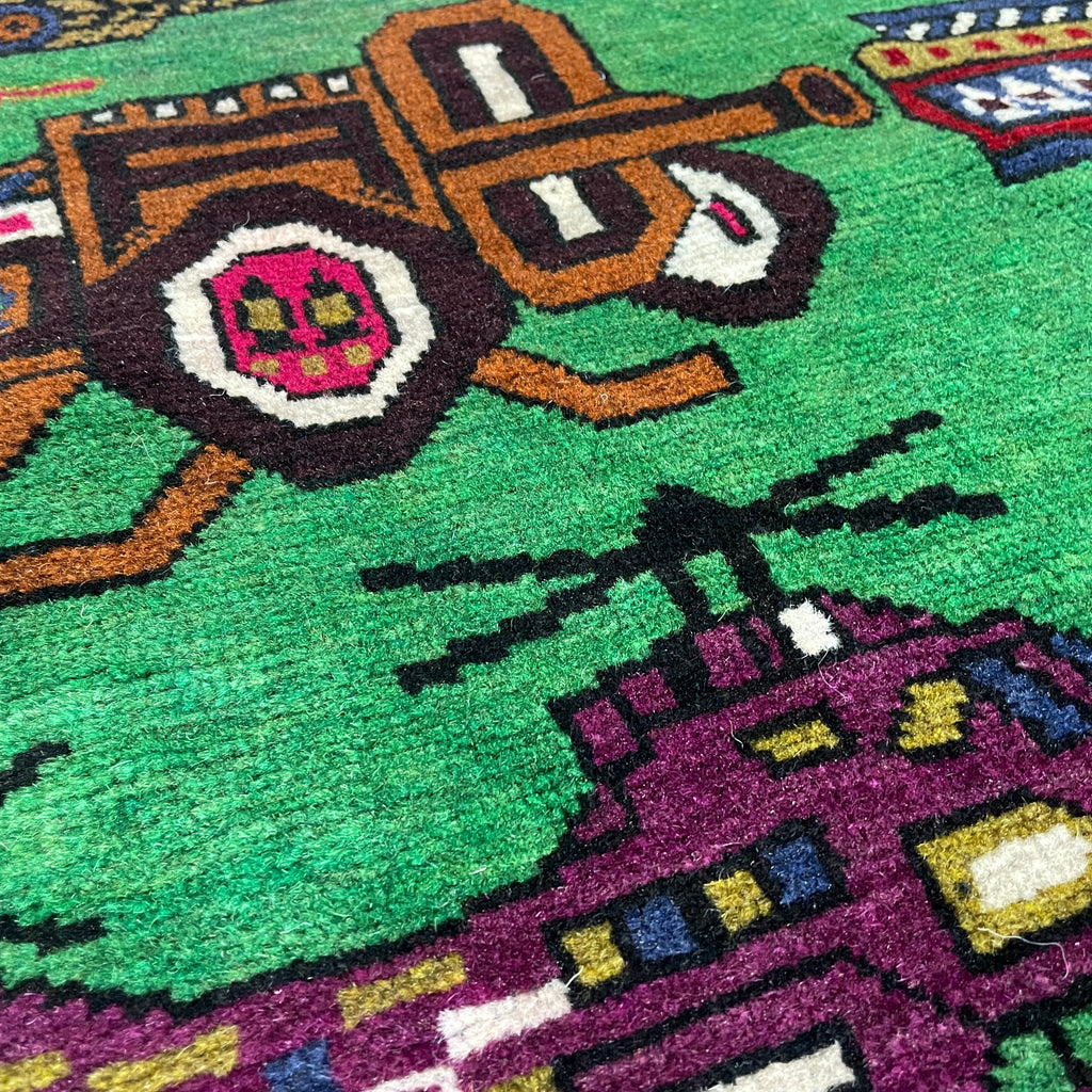 Afghan Soviet War Rug