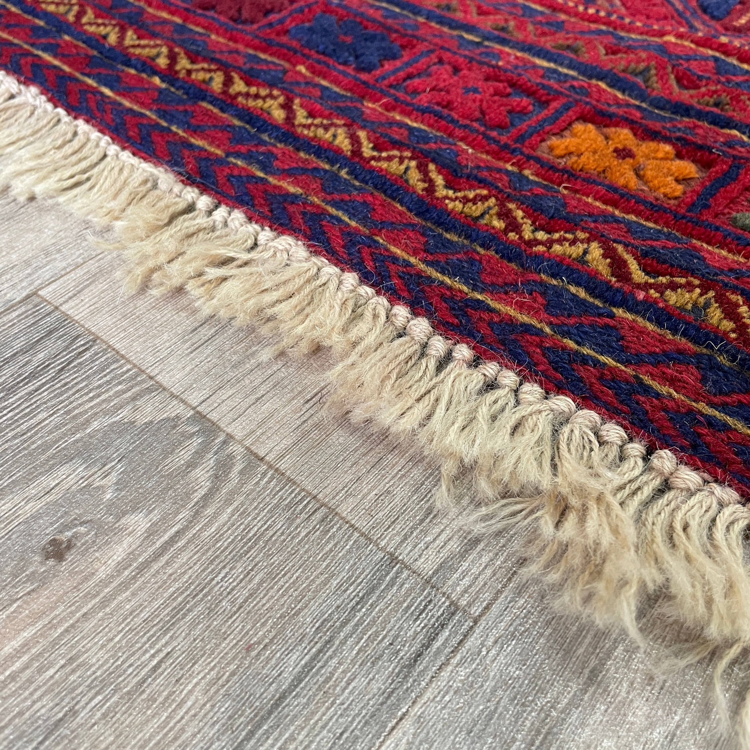 202 x 149 cm | Afghan Fine Mushwani Rug - Khorasan Rugs