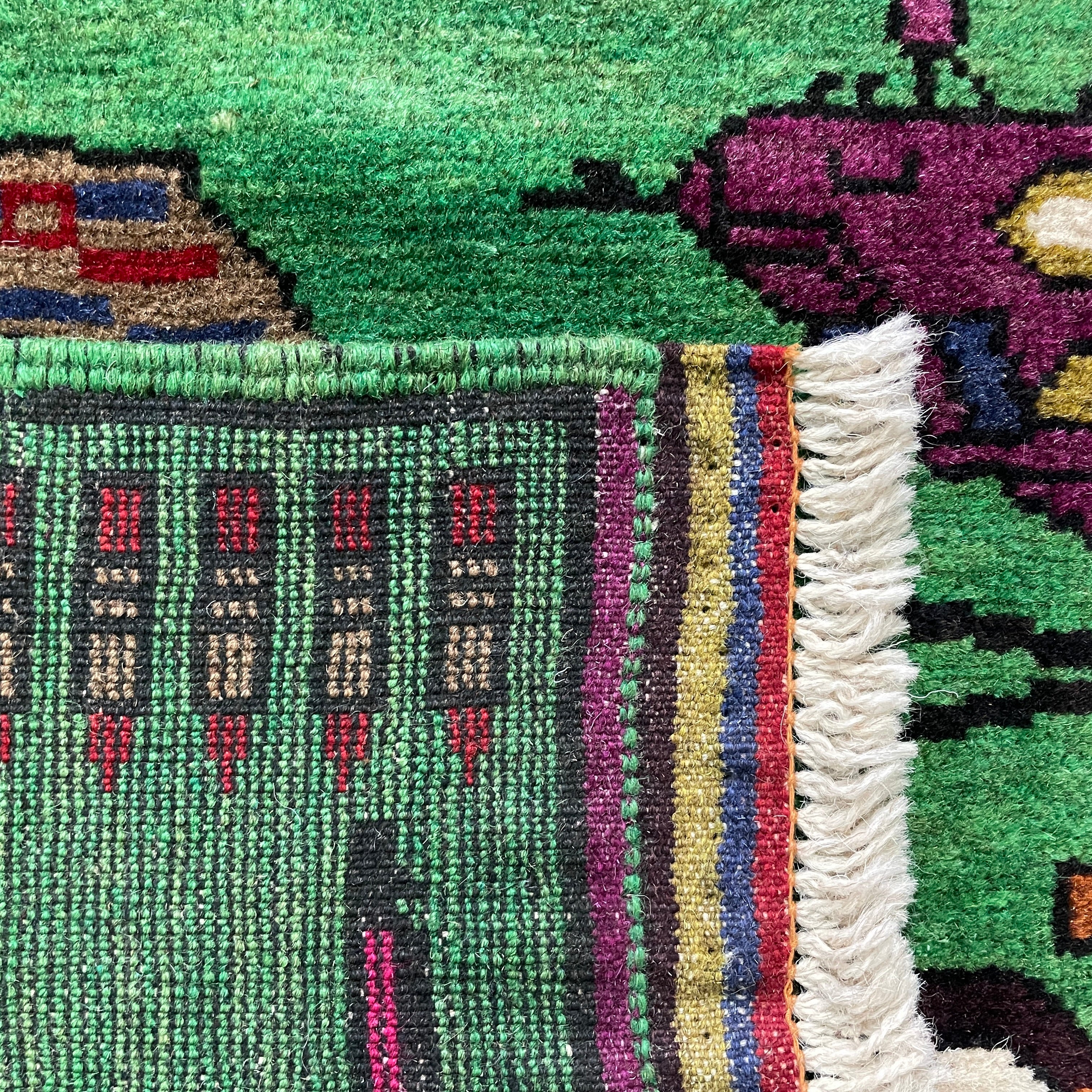 Afghan Soviet War Rug