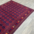 202 x 149 cm | Afghan Fine Mushwani Rug - Khorasan Rugs