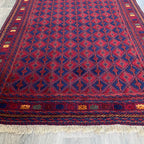 202 x 149 cm | Afghan Fine Mushwani Rug - Khorasan Rugs