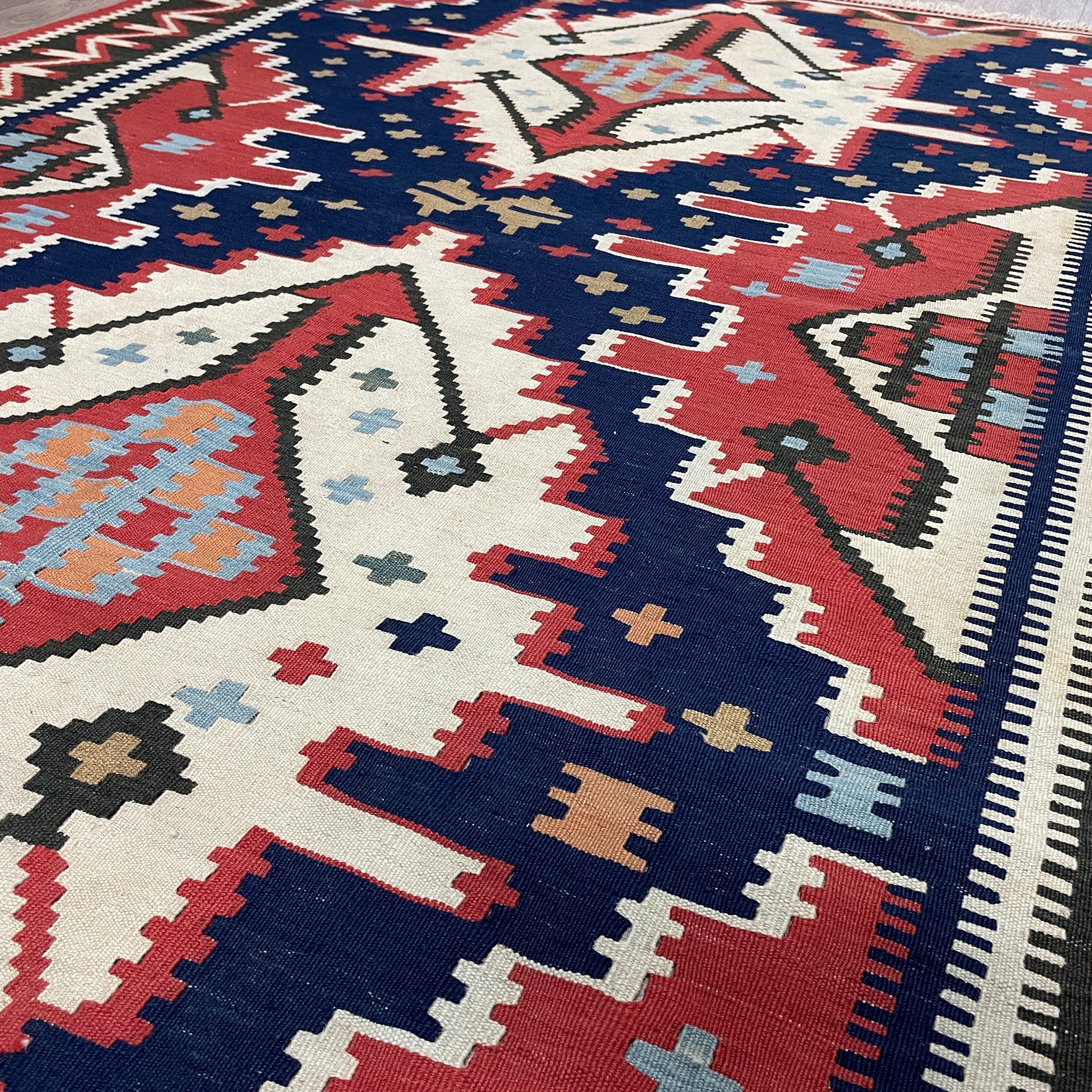 Afghan Shirvan Kilim Rug