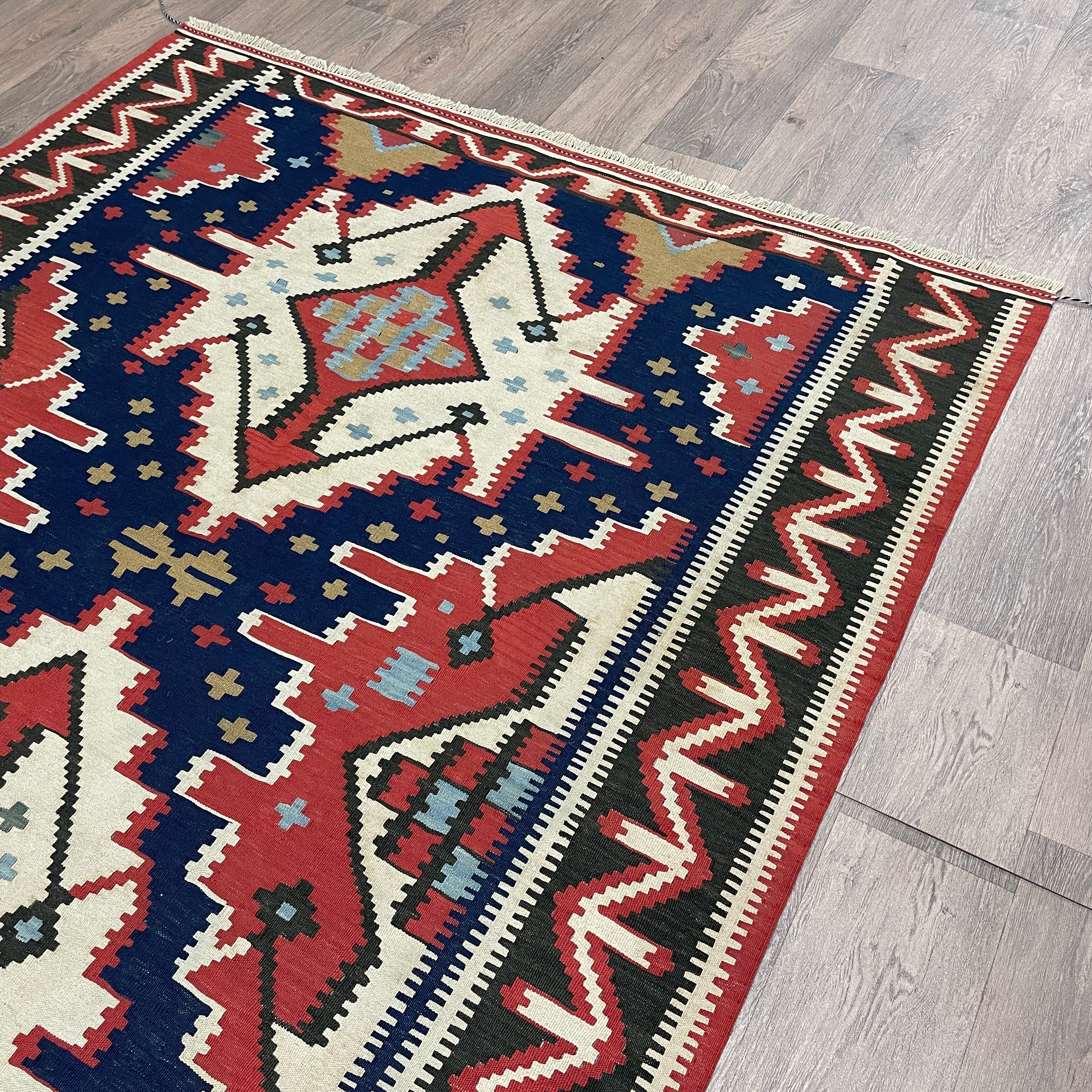 Afghan Shirvan Kilim Rug