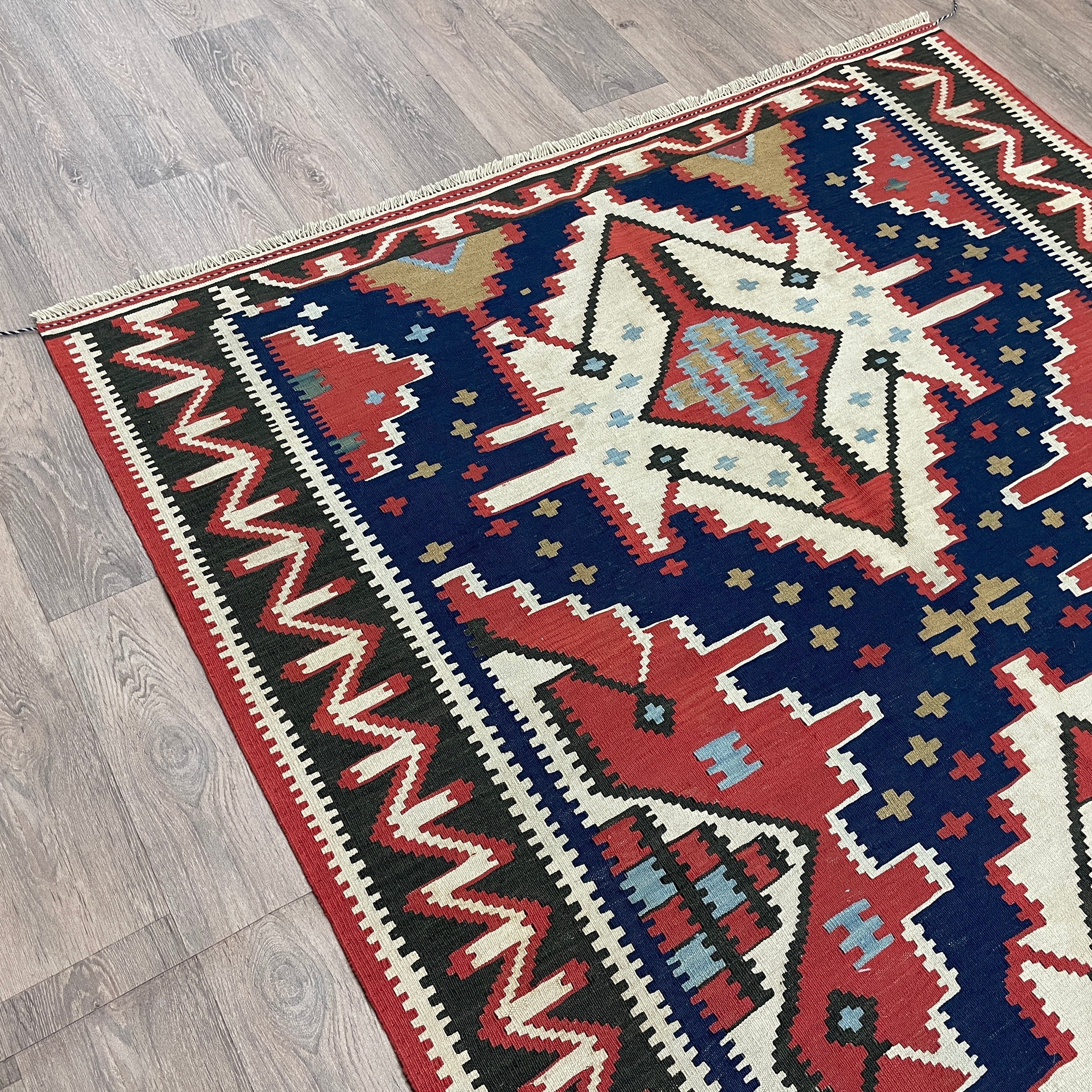 Afghan Shirvan Kilim Rug
