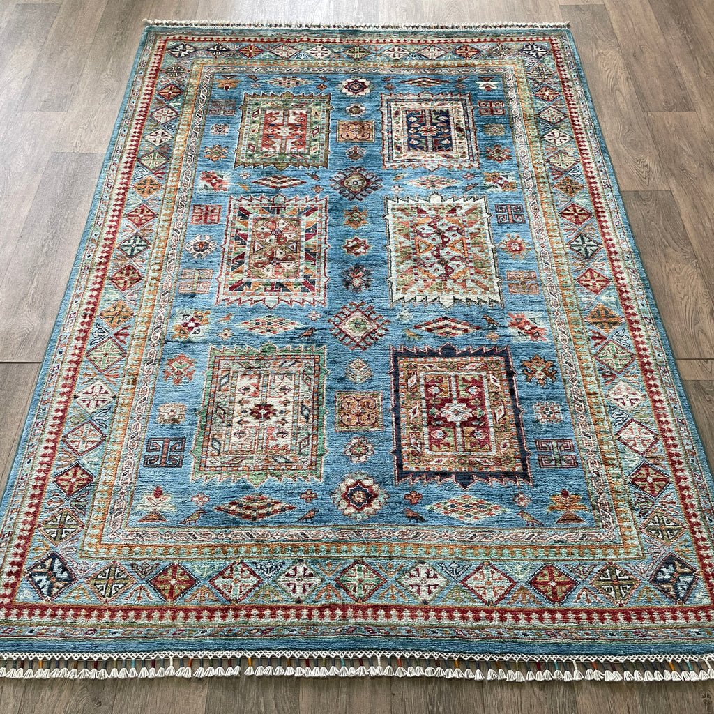 220 x 152 cm | Afghan Super Kazak Rug