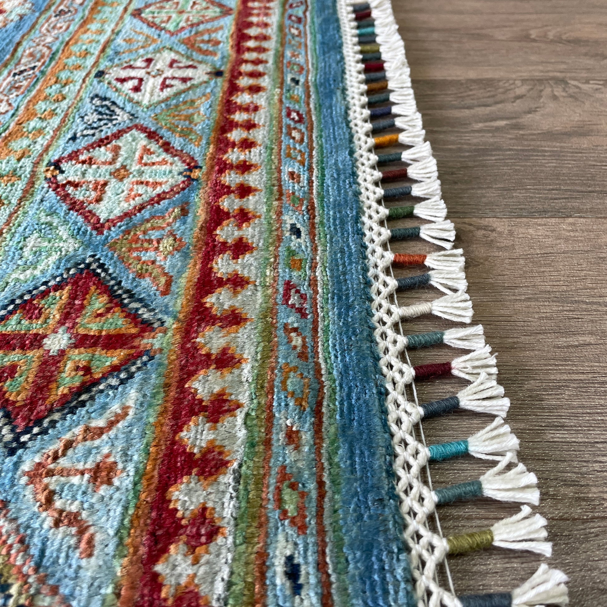 220 x 152 cm | Afghan Super Kazak Rug