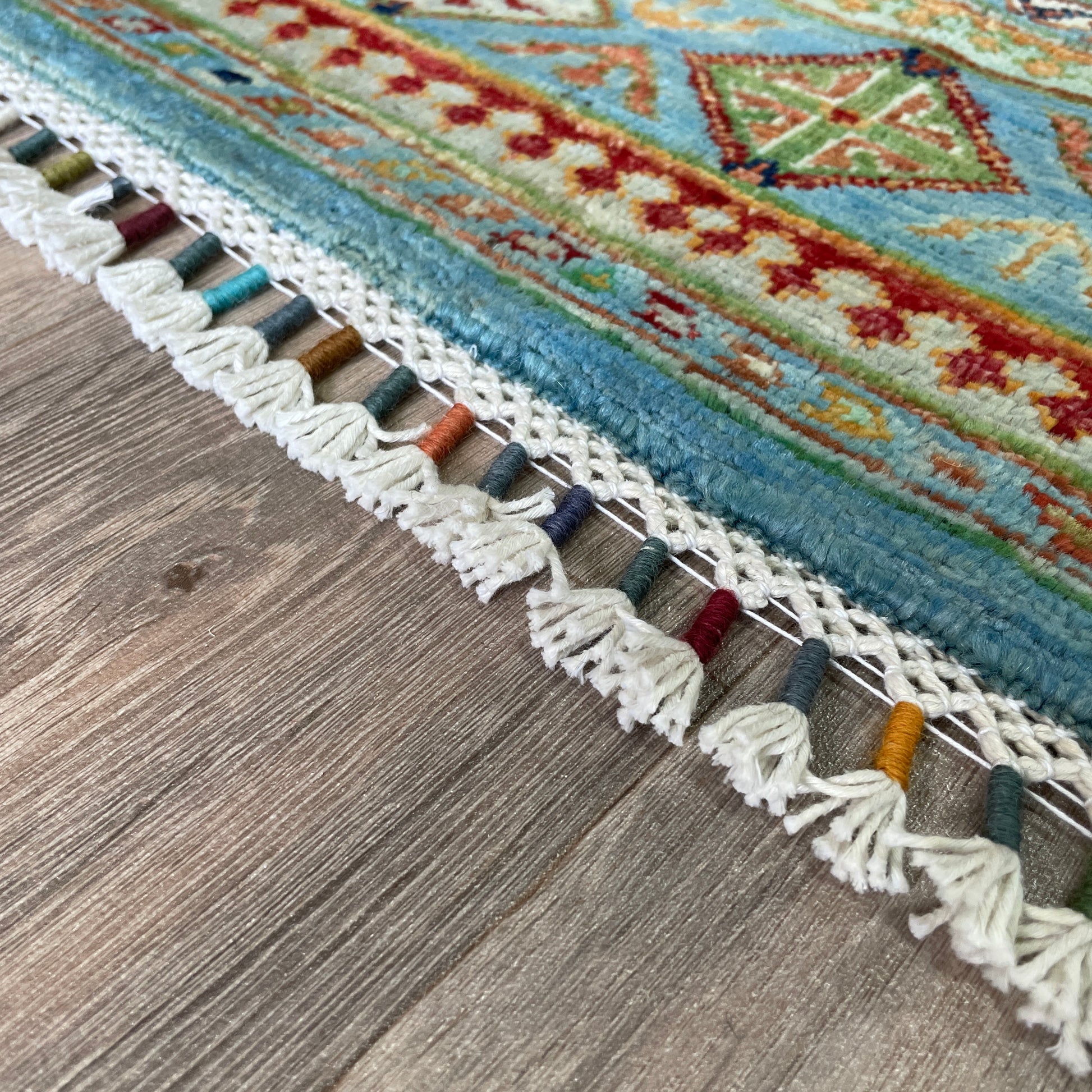 220 x 152 cm | Afghan Super Kazak Rug