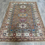 226 x 153 cm | Afghan Super Kazak Rug
