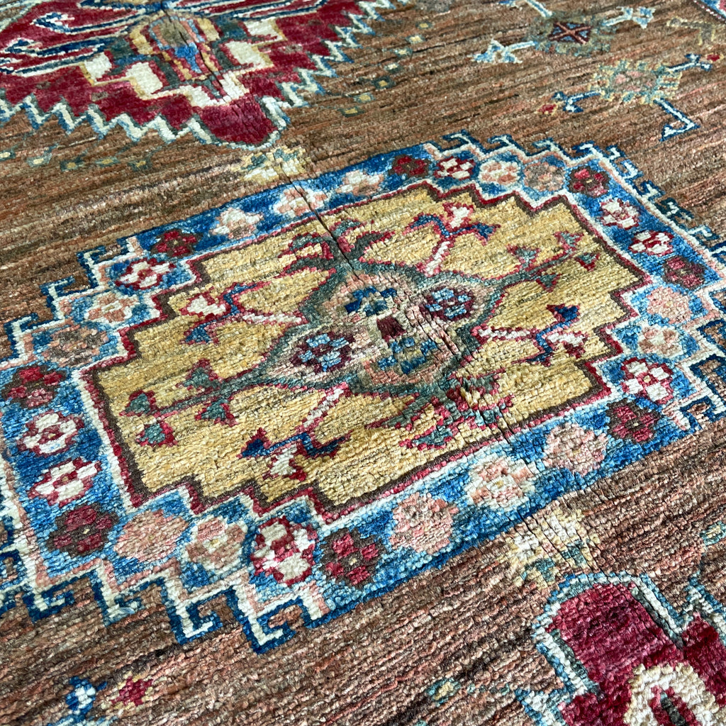 226 x 153 cm | Afghan Super Kazak Rug