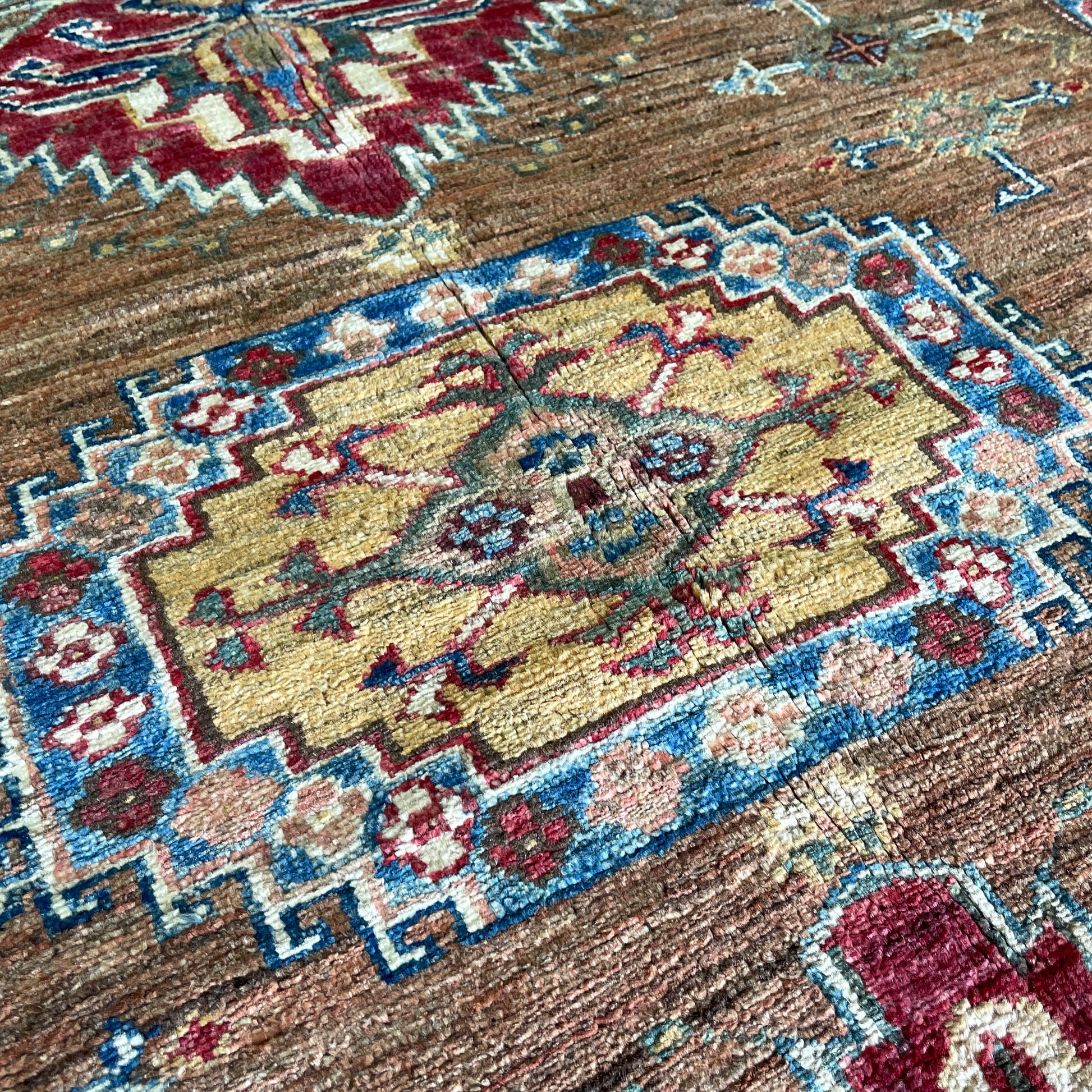 226 x 153 cm | Afghan Super Kazak Rug