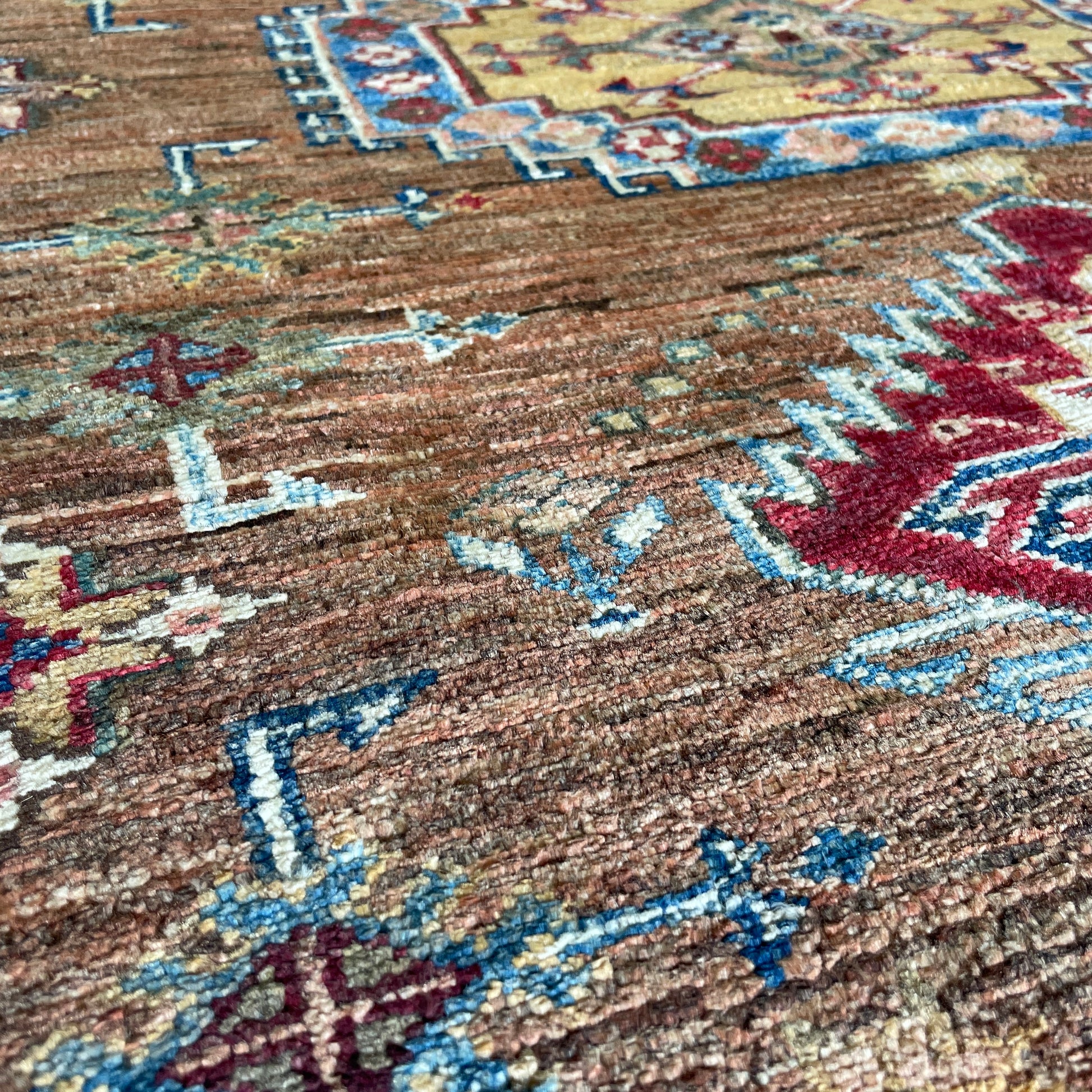 226 x 153 cm | Afghan Super Kazak Rug