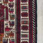 Afghan Fine Soumak Kilim Rug