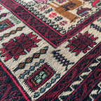 Afghan Fine Soumak Kilim Rug