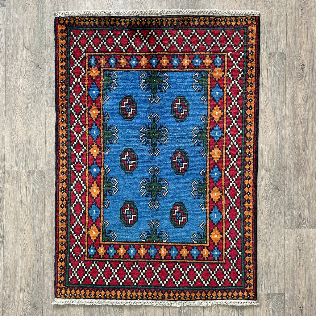 122 x 85 cm | Afghan Aqcha Rug