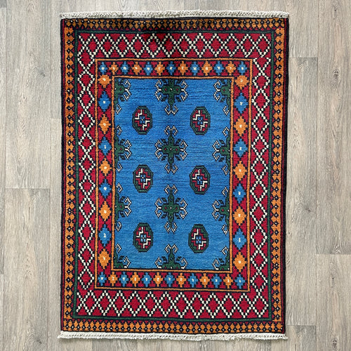 122 x 85 cm | Afghan Aqcha Rug
