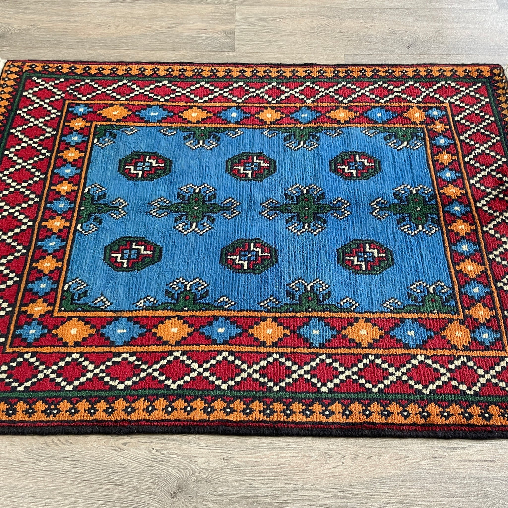 122 x 85 cm | Afghan Aqcha Rug