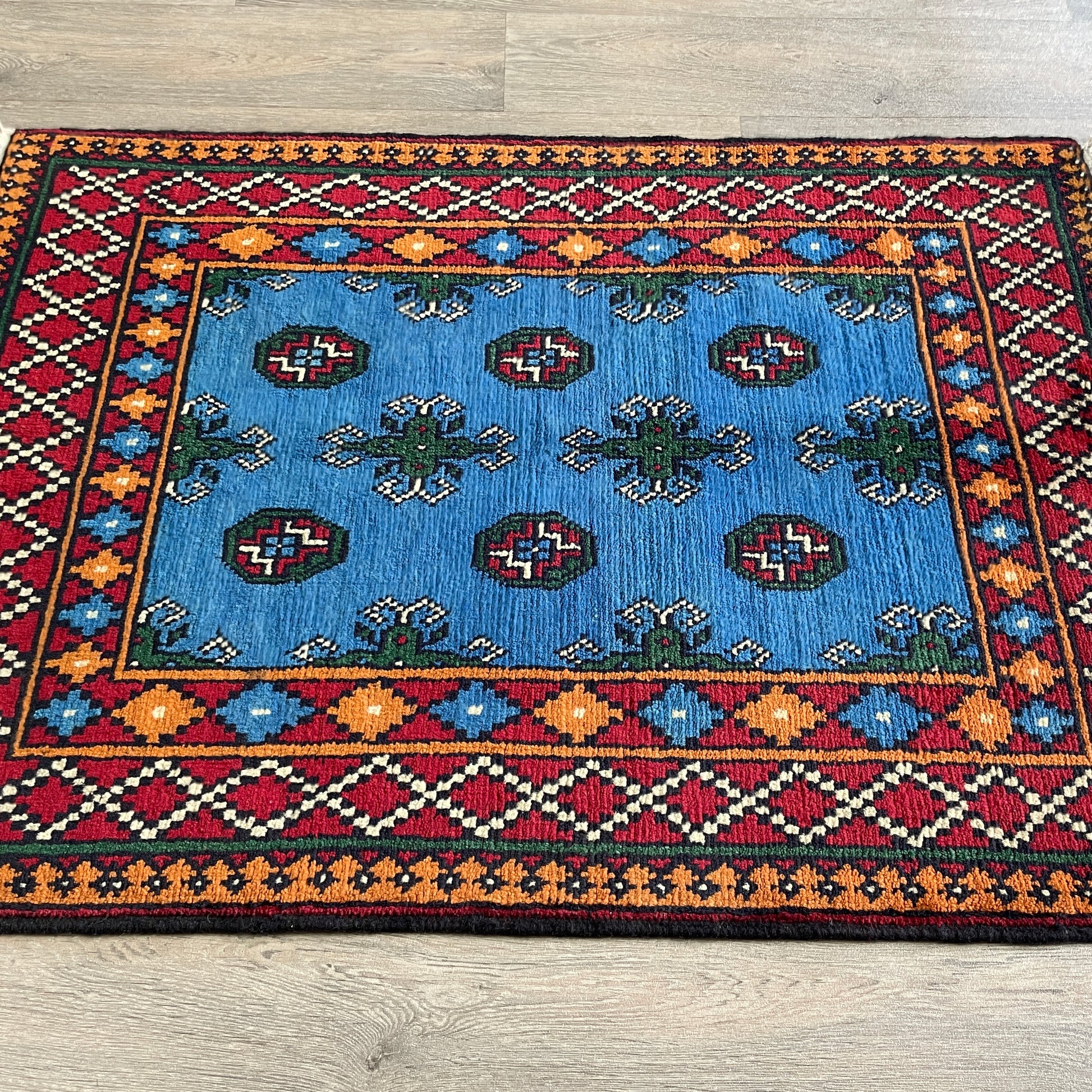 122 x 85 cm | Afghan Aqcha Rug