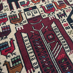 Afghan Fine Soumak Kilim Rug