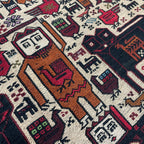 Afghan Fine Soumak Kilim Rug