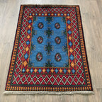 122 x 85 cm | Afghan Aqcha Rug