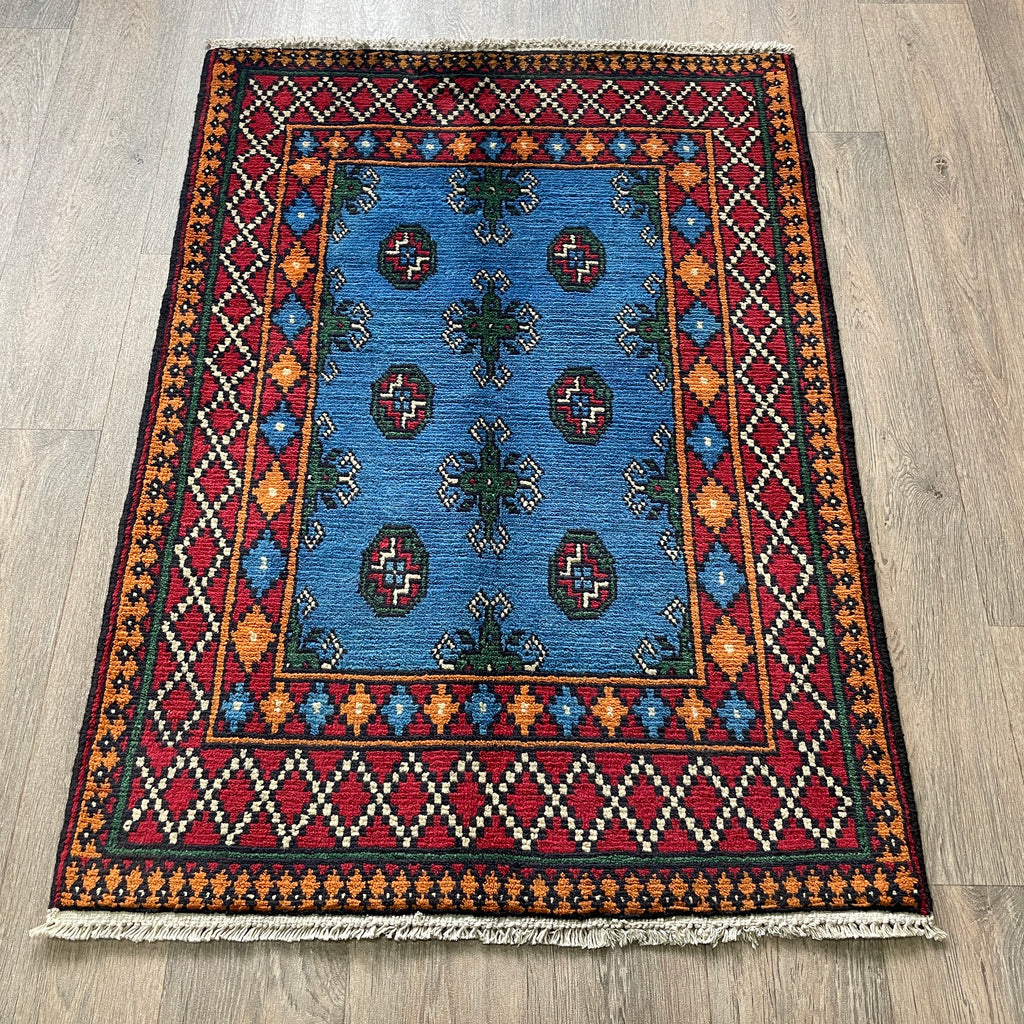 122 x 85 cm | Afghan Aqcha Rug