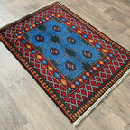 122 x 85 cm | Afghan Aqcha Rug