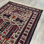 Afghan Fine Soumak Kilim Rug
