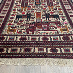 Afghan Fine Soumak Kilim Rug