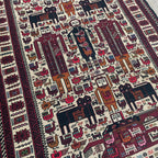 Afghan Fine Soumak Kilim Rug