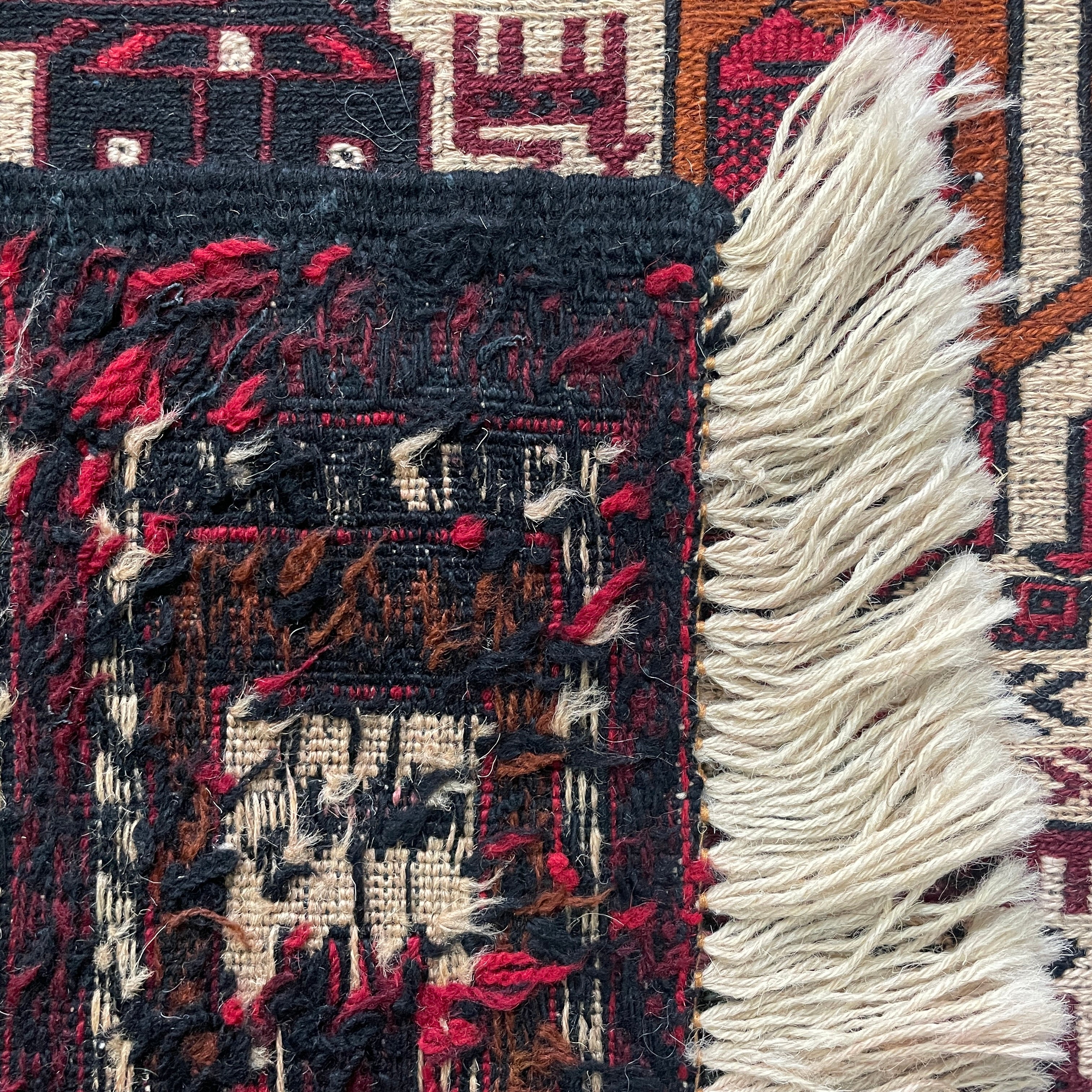 Afghan Fine Soumak Kilim Rug