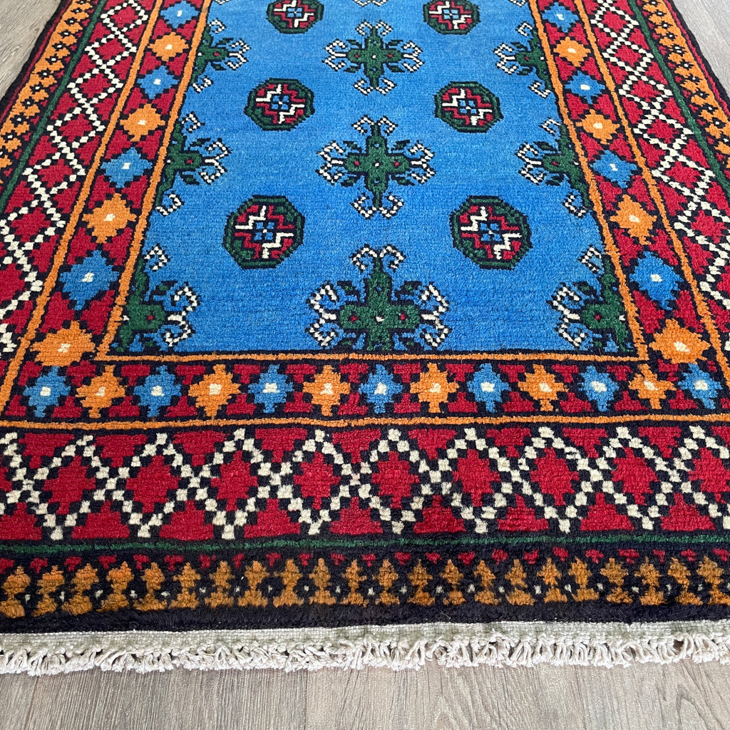 122 x 85 cm | Afghan Aqcha Rug