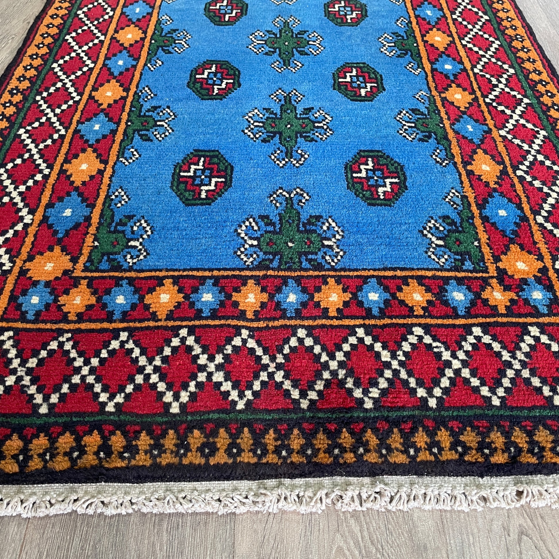 122 x 85 cm | Afghan Aqcha Rug