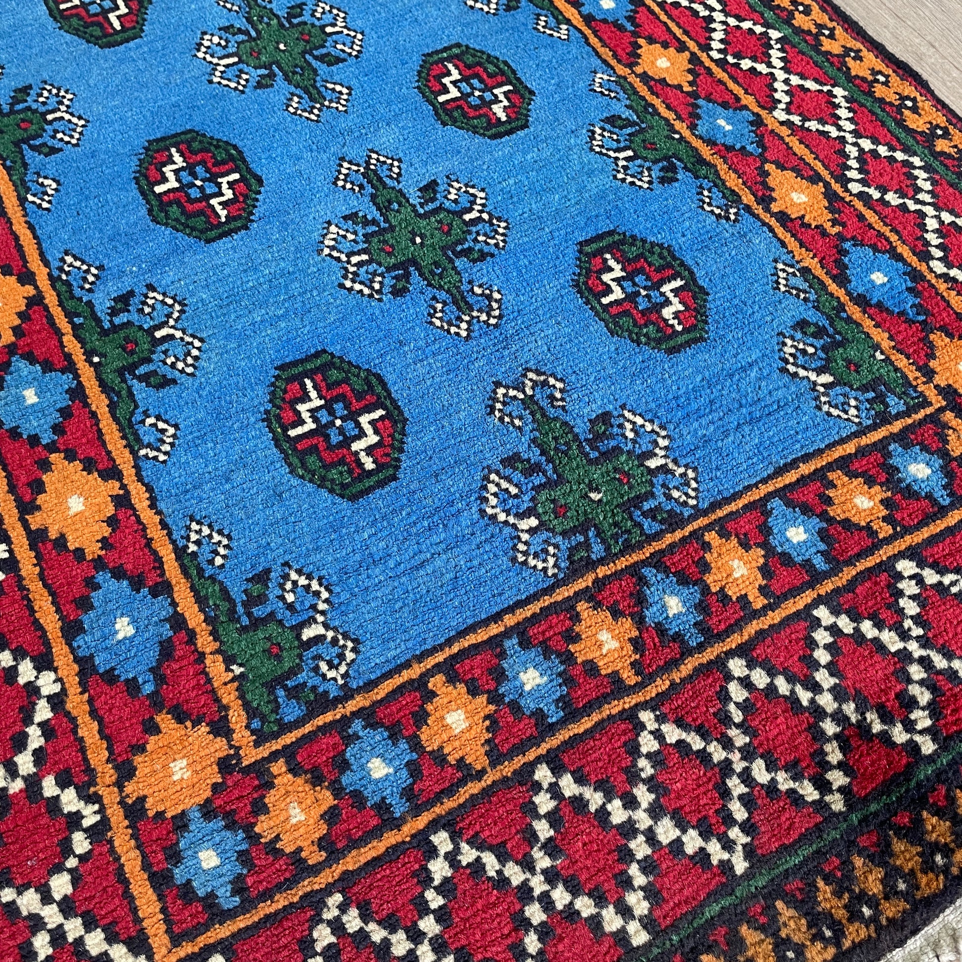 122 x 85 cm | Afghan Aqcha Rug