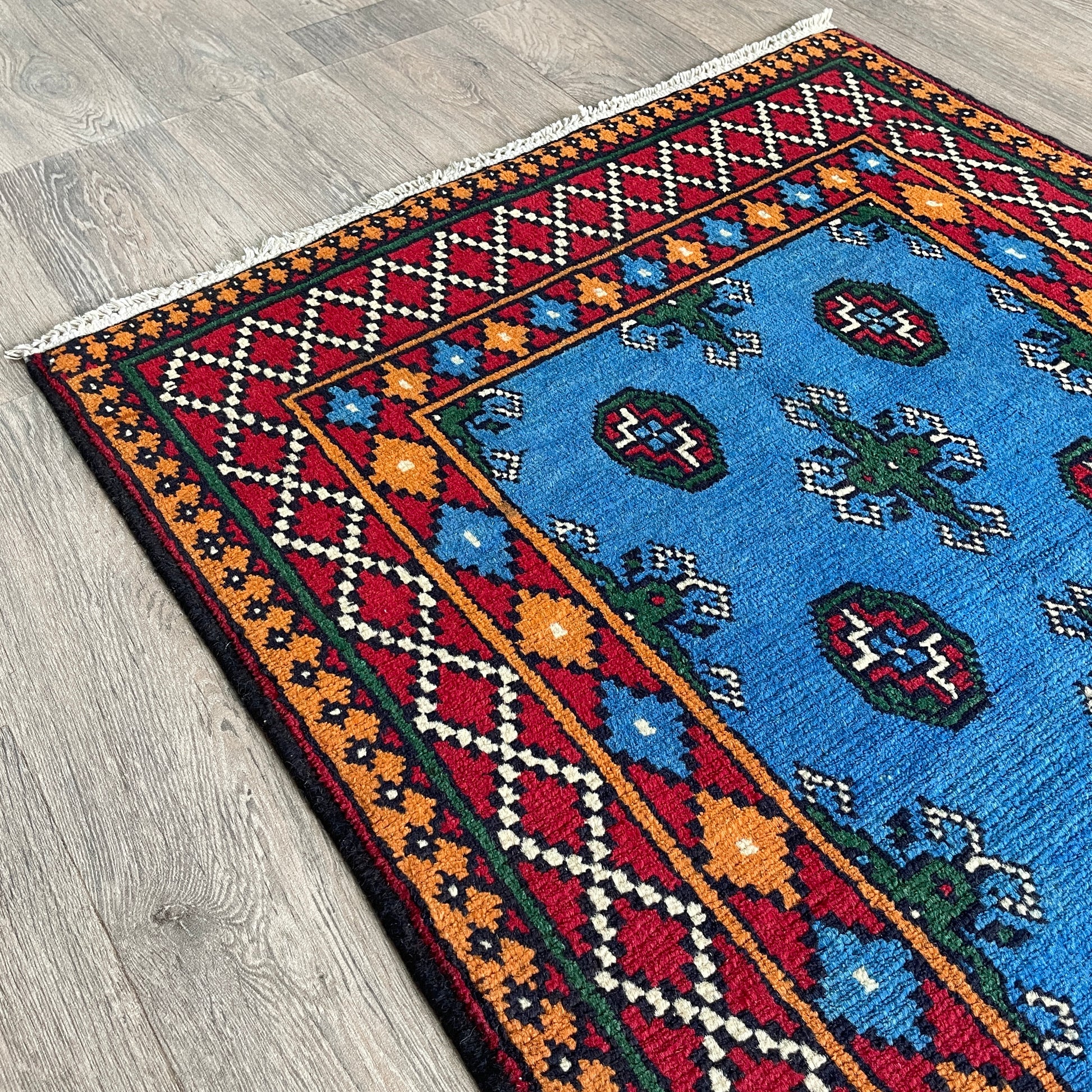 122 x 85 cm | Afghan Aqcha Rug