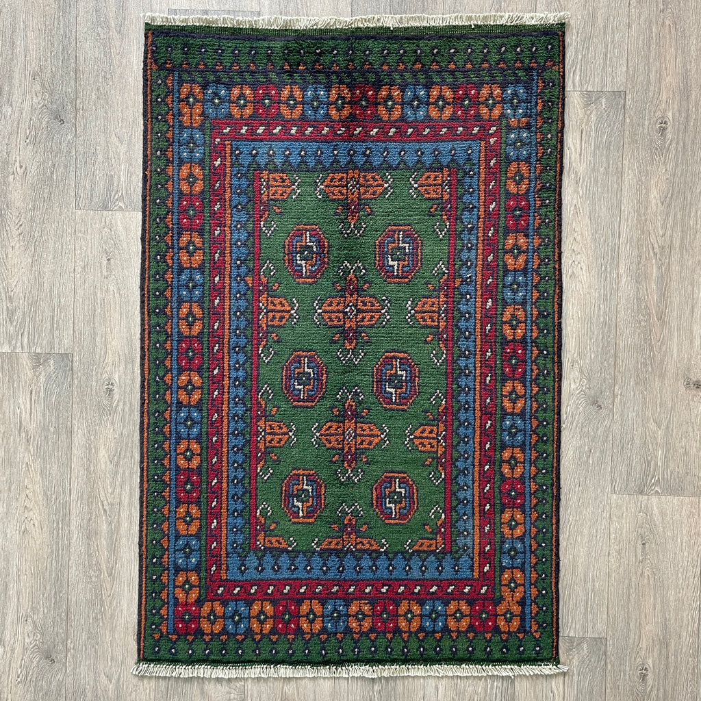 121 x 78 cm | Afghan Aqcha Rug