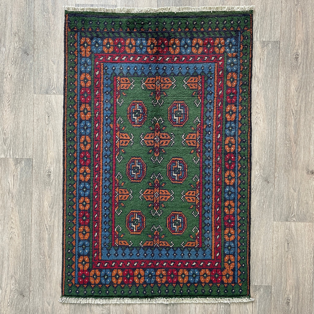 121 x 78 cm | Afghan Aqcha Rug