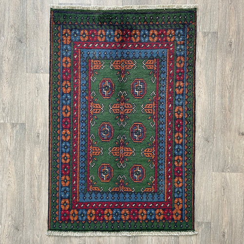 121 x 78 cm | Afghan Aqcha Rug