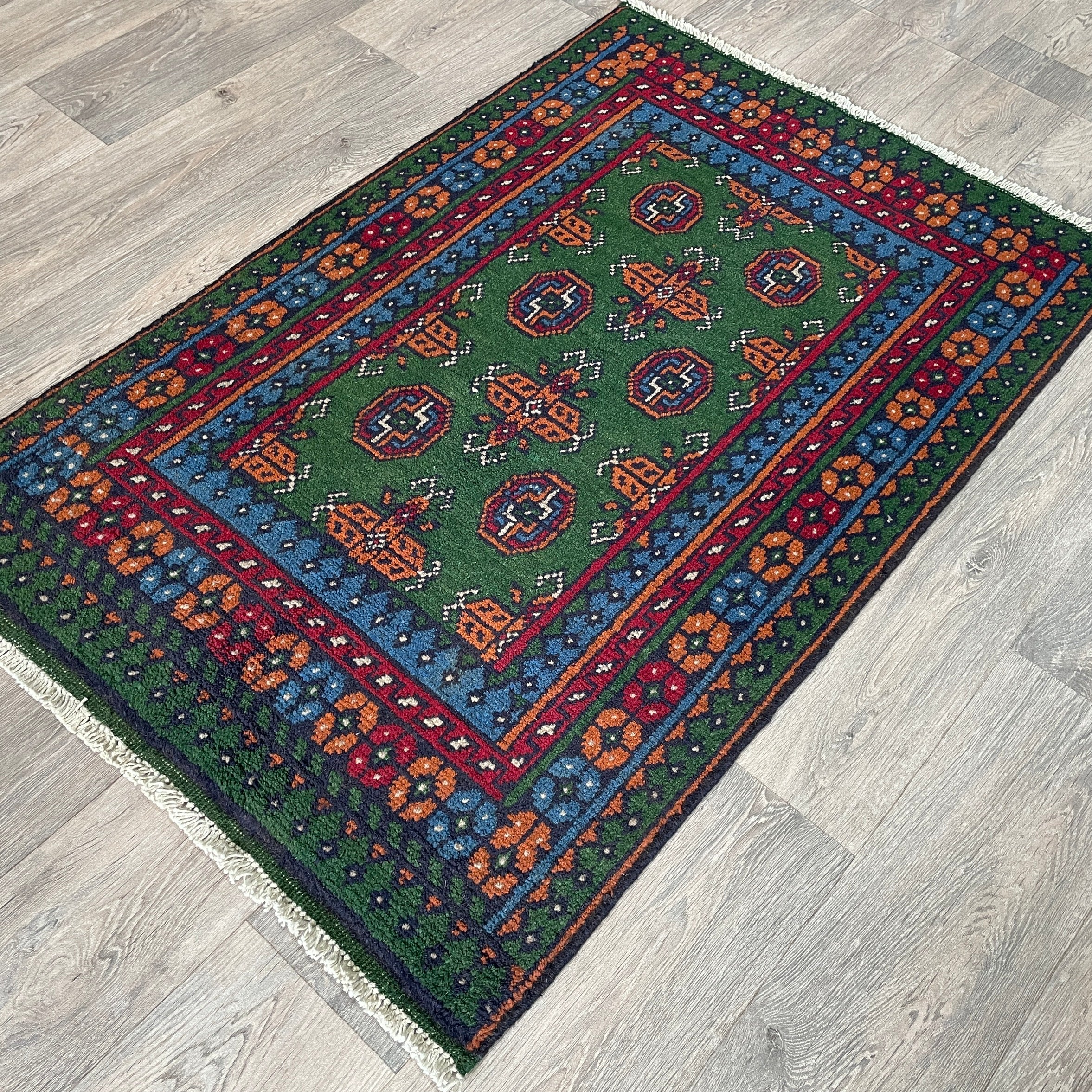 121 x 78 cm | Afghan Aqcha Rug