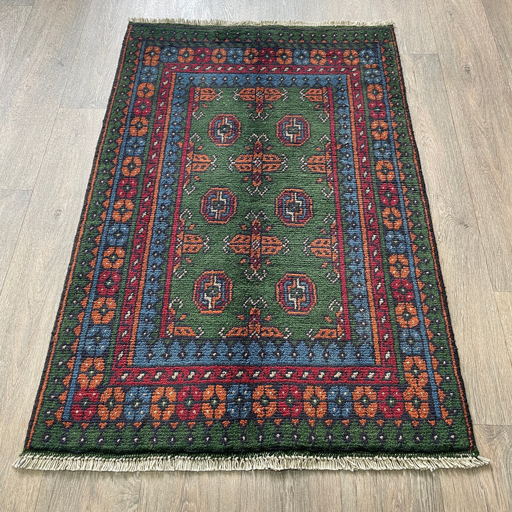 121 x 78 cm | Afghan Aqcha Rug