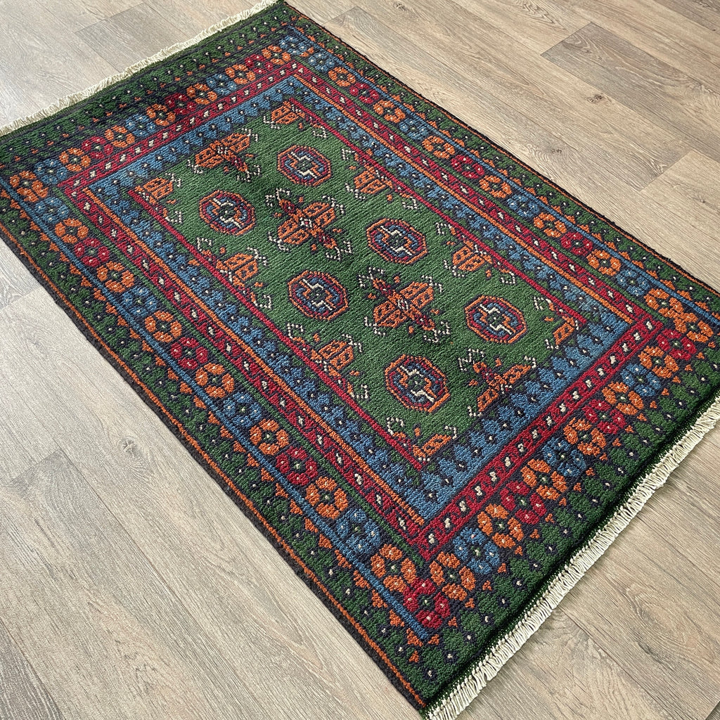 121 x 78 cm | Afghan Aqcha Rug