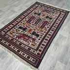 Afghan Fine Soumak Kilim Rug