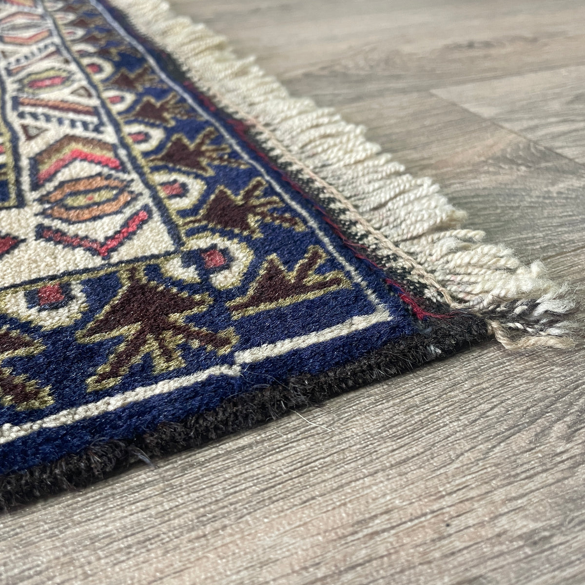 Vintage Afghan 'Sarkhat' Baluch Rug c. 1970