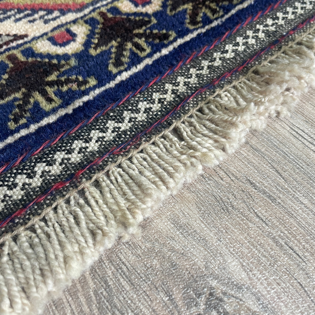 Vintage Afghan 'Sarkhat' Baluch Rug c. 1970