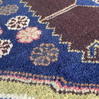Vintage Afghan 'Sarkhat' Baluch Rug c. 1970