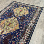 Vintage Afghan 'Sarkhat' Baluch Rug c. 1970