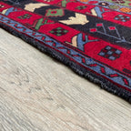 138 x 86 cm | Afghan Herati Baluch Rug (Old 1980)