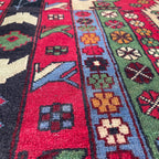 138 x 86 cm | Afghan Herati Baluch Rug (Old 1980)