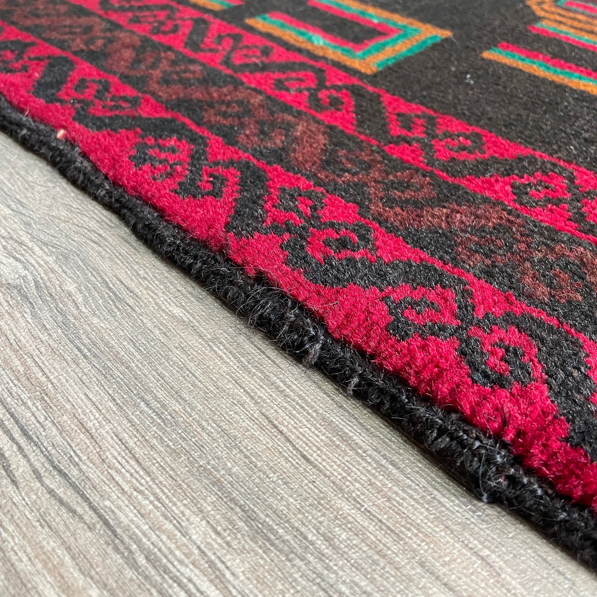 157 x 89 cm | Afghan Herati Baluch Rug (Old 1980)