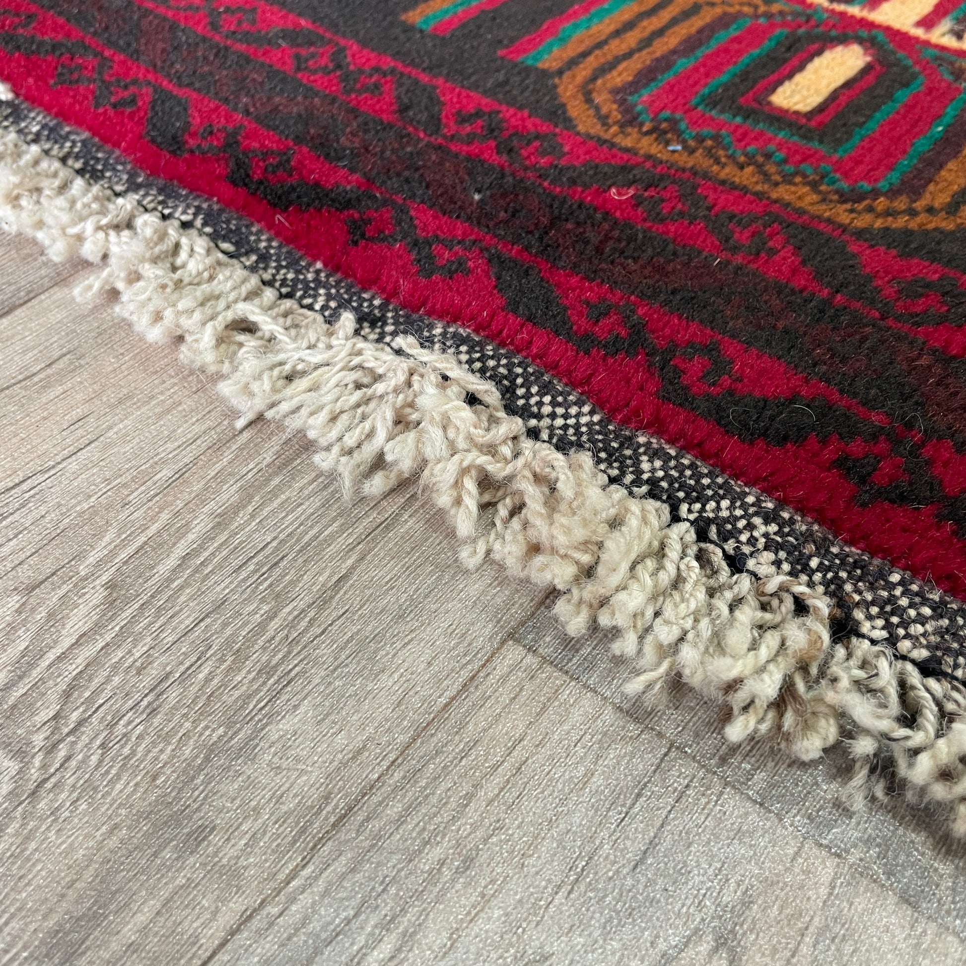157 x 89 cm | Afghan Herati Baluch Rug (Old 1980)
