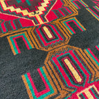 157 x 89 cm | Afghan Herati Baluch Rug (Old 1980) - Khorasan Rugs